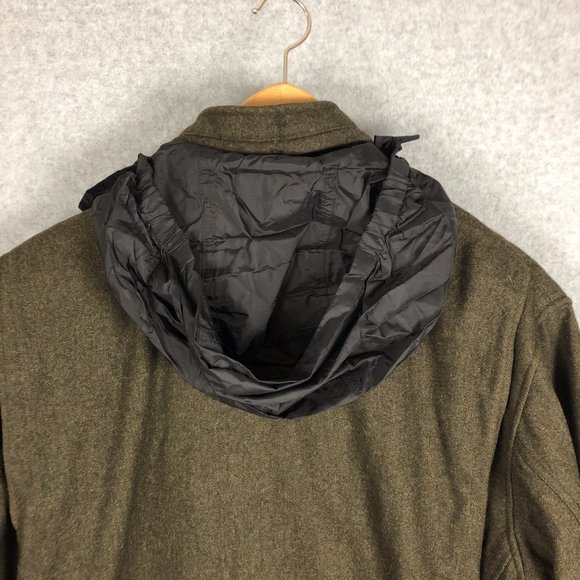 J Crew Green Wool Jacket Size Large - Picture 3 of 11